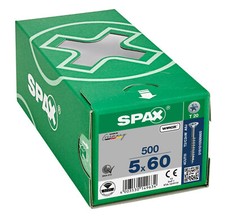 SPAX Universalschraube Senkkopf Teilgewinde T-Star plus WIROX 5 x 60 mm 500 St