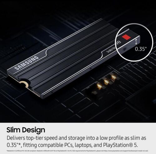 SAMSUNG SSD 9100 PRO 1TB 2TB 4TB (Heatsink) M.2 2280 PCIe 5.0 x4, for AI - Picture 12 of 18