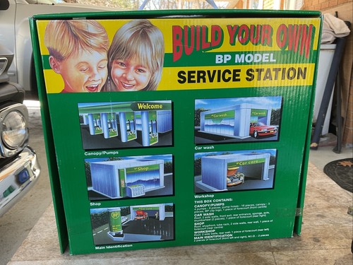 Vintage BP Model "Build Your Own Service Station" 1995 | Never Taken Out Of Box - Picture 3 of 5