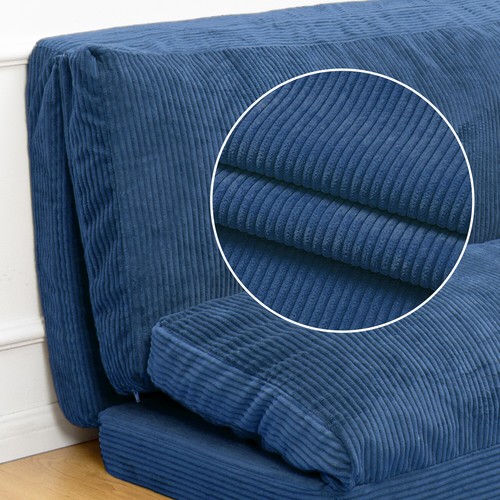N&V Folding Mattress Sofa Bean Bag, Foam Filling Folding Sofa, Washable Covers - Picture 135 of 137
