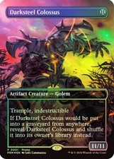 MTG Darksteel Colossus (Borderless Foil) | Unique and Miscellaneous Promos NM