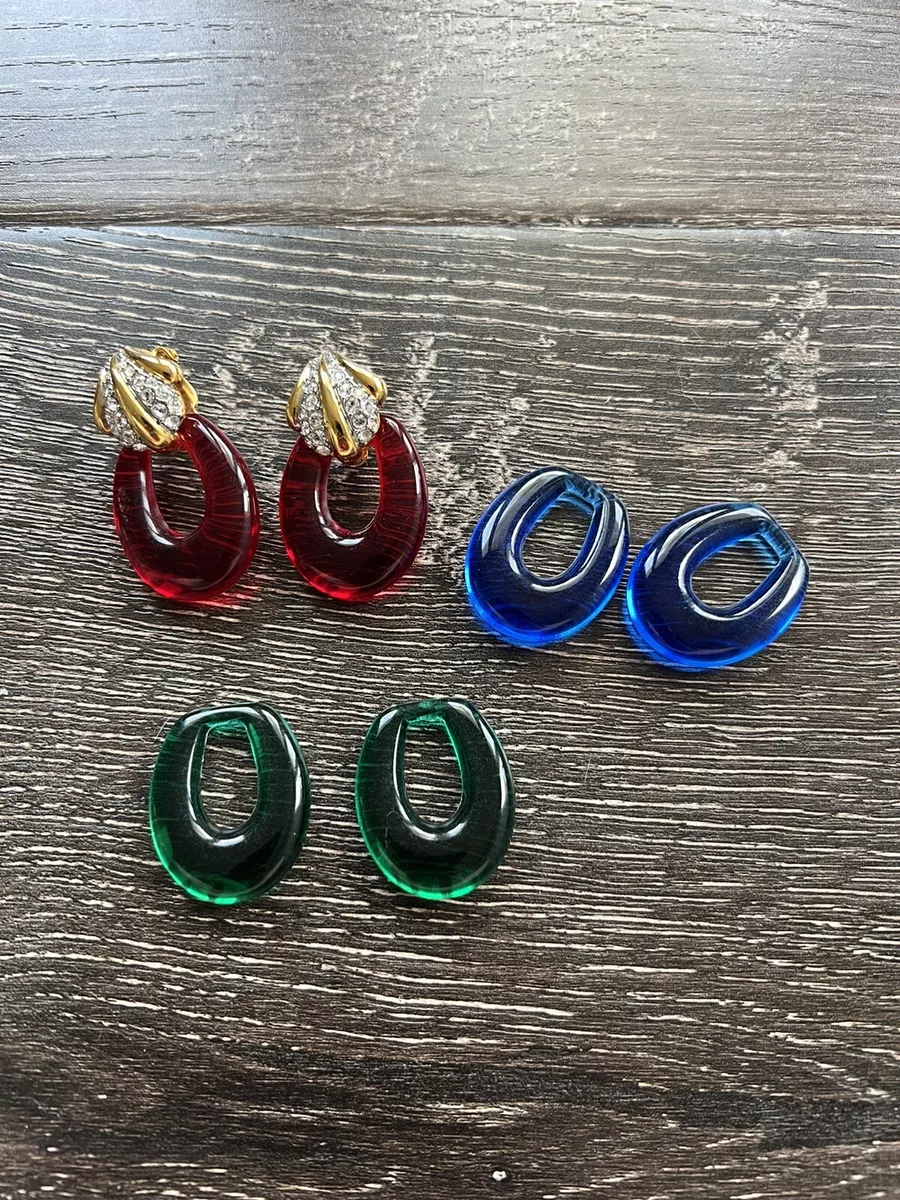 Lucite hoops on sale