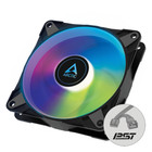 ARCTIC P12 PWM PST ARGB Black 120mm 0dB PC Case Fan Addressable RGB 48.8CFM