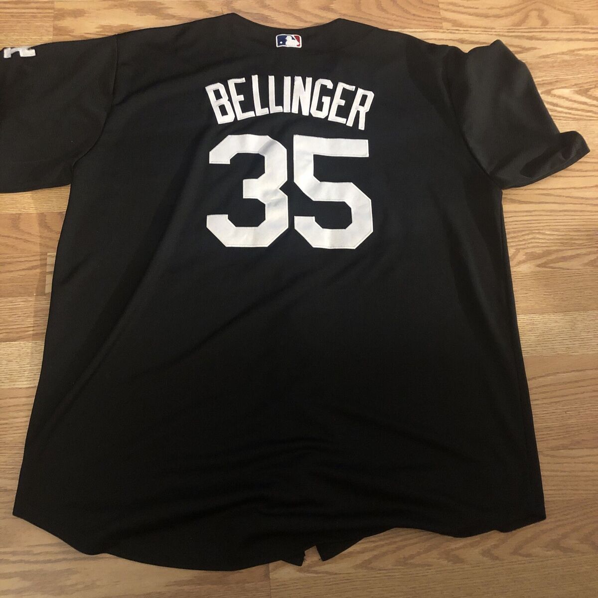 NIKE MLB Los Angeles Dodgers #35 Bellinger Black Jersey NIKE MLB Los Angeles Dodgers #35 Bellinger Black Jersey
