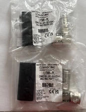 (2ea) CommScope/Andrew L1TNR-PL Right Angle Male Positive Lock Free Shipping