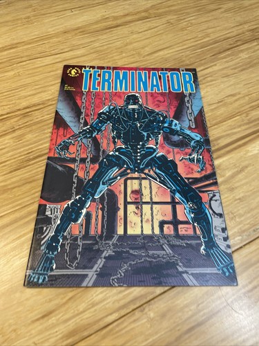 Vintage Dark Horse Comics Terminator Issue #4 Comic Book KG - Picture 1 of 12