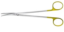 Durotip Präparierschere Metzenbaum gebogen Stumpf / Stumpf 200mm Aesculap BC275R