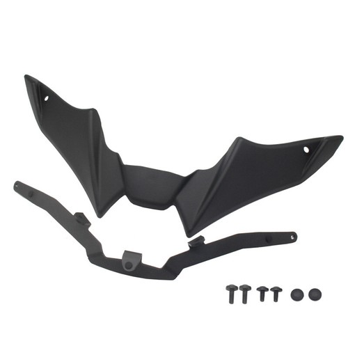 Faro alerón delantero moto fixed winglets negro para Yamaha MT-09 21-23 - Imagen 13 de 13