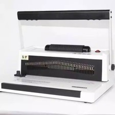 S20A Card Looseleaf Punch Spiral Plastic Ring Binding and Punching Machine