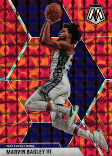 2019-20 Panini Mosaic #20 Marvin Bagley III Reactive Orange