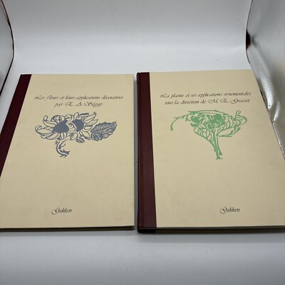 E.A SEGUY, Les fleurs et leurs applications decoratives/M. E. GRASSET, La 