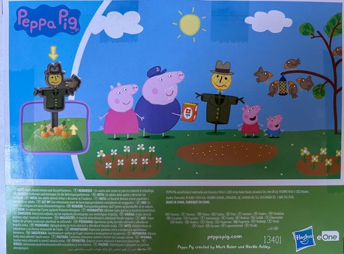 Peppa's Growing Garden Spielset mit Vogelscheuche, Peppa Pig, George, brandneu - Bild 2 von 2