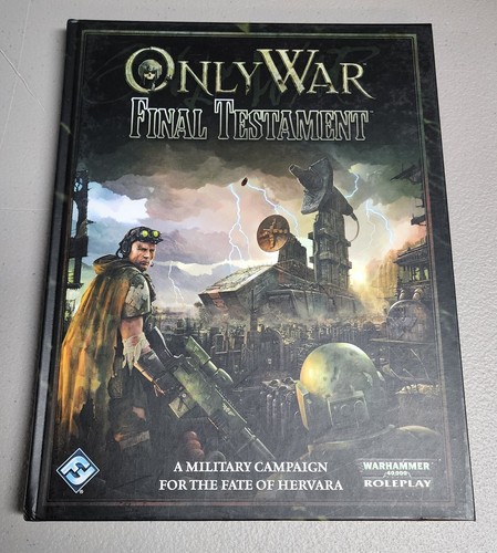 Fantasy Flight Games Only War Final Testament Warhammer 40K RPG Campaign  - Picture 1 of 2