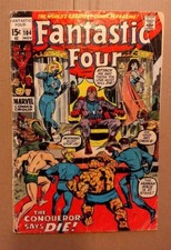 Fantastic Four 104 Nov 1970 Bronze Age Magneto Submariner 