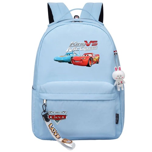 Cars Lightning McQueen School Book Bags Bagpack Canvas Laptop Backpack new - Picture 15 of 48