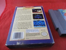 Disney's The Little Mermaid Nintendo Entertainment System NES COMPLETE w/ Box