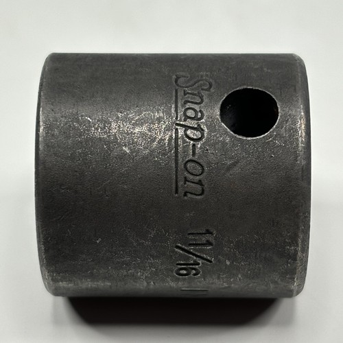 Snap On Tool IMF220 3/8 Dr 6Pt SAE 11/16 Flank Dr Shallow Impact Socket USA 1987