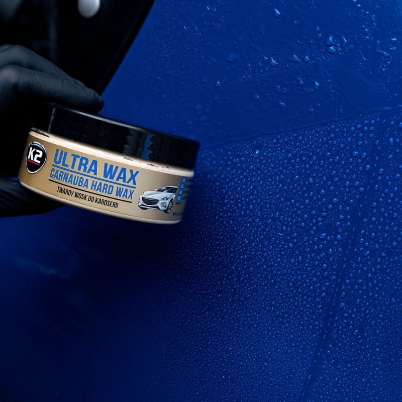 K2 Ultra Wax Hartwachs mit Carnauba Autowachs Wachs Autopolitur Lackpolitur 250g