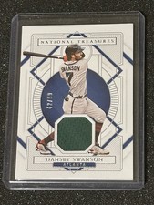 2021 Panini National Treasures - Dansby Swanson #68 /99 (MEM)