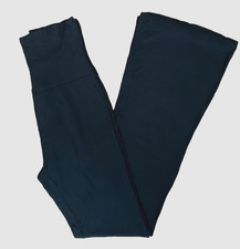 Anthropologie Saturday Sunday Black Soft Lounge Long Flare Pants Sz XS