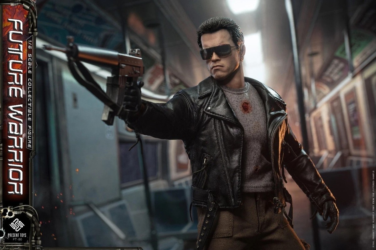 ターミネーター　T-800 Future Warrior 1/6スケール Ready! New PRESENT TOYS PT-sp80 1/6 Future Warrior T800 Arnold