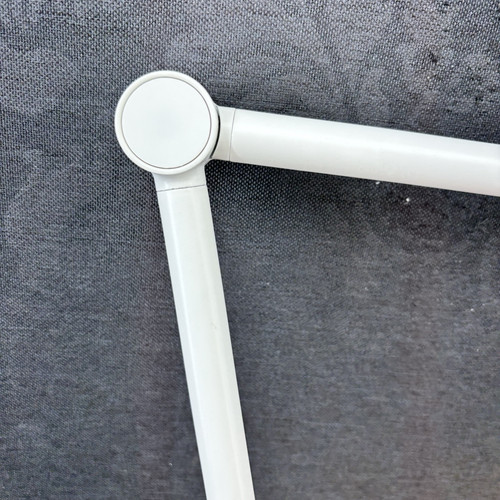 IKEA NYMANE White Desk Work Lamp Adjustable Arm Head Metal Light Clamp On - Picture 16 of 16
