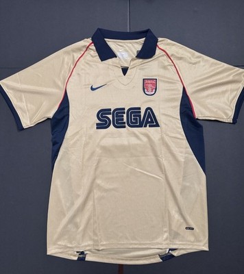 Thierry Henry Arsenal Sega 2001/2002 Away Jersey Retro New Size XL