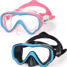 2 Packs Swimming Goggles Swim Googles for Kids Toddler Girls Boys Youth 6-14 ...