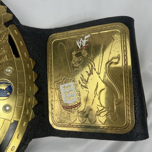 WWF World Heavyweight Champion Wrestling Belt JAKKS 1999 Attitude Era Replica - Picture 5 of 12