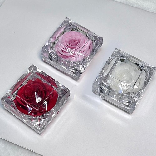 Clear Acrylic Flower Box For Jewelry Box Wedding Florist Ornament Best A8O7 - Picture 8 of 15