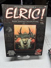 Elric Dark Fantasy Roleplaying RPG Softcover Chaosium 1993 VG