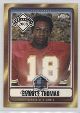 2008 Topps Chrome Hall of Fame Red Refractor /10 Emmitt Thomas #HOF-ET HOF