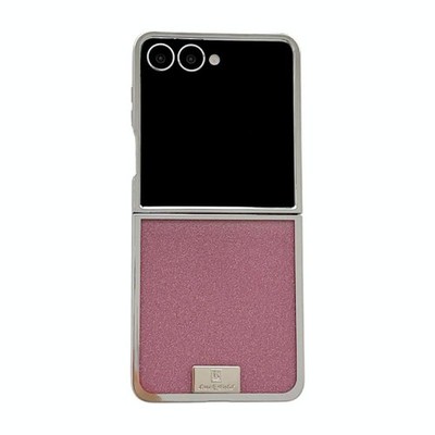 Samsung Galaxy Z Flip7 5G Full Case mit rotem Glitzerschild