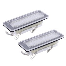 2 stk LED Kennzeichenbeleuchtung Licht für Smart Fortwo Coupe Cabrio 450 451