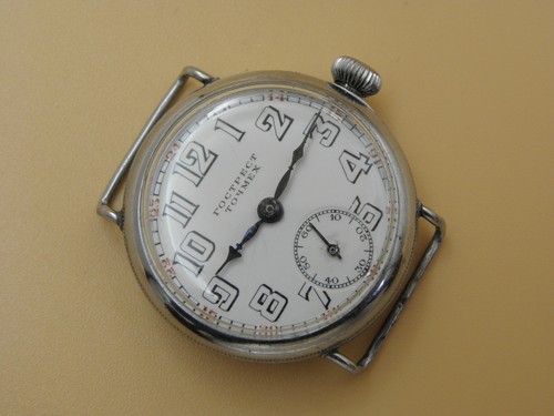 Collectible Gostrest Tochmech Soviet Watch 1920s Enamel Dial