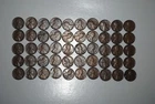 EF-AU 1934 D Lincoln Wheat Cent roll RL115