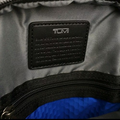 TUMI Gray Black FIFE Ballistic Nylon Slim Sling Backpack Bag NWT - Picture 6 of 7