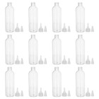 12 kleine Spenderflaschen: 100 ml Quetschtuben mit Yorker-Verschluss – leere,