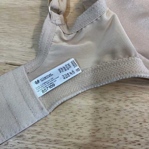 Wacoal L143115 Womens Beige Simple Shaping Minimizing Underwire Bra Size 32DDD - Picture 4 of 6
