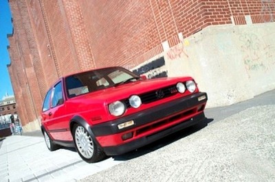 Lower Headlight Eyelids for VW Golf 2 1983-1992 GRP