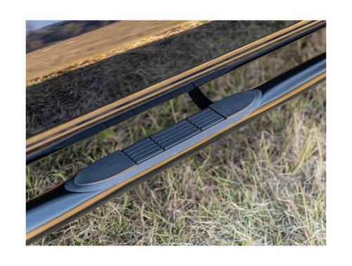Ionic 3" Black Nerf Bars Fit 2004-2006 Toyota Tundra Crew Cab - Picture 5 of 17