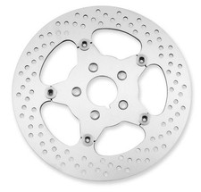 Biker's Choice Full Floating Mirror Brake Rotor Front 11.5" Polished #144139