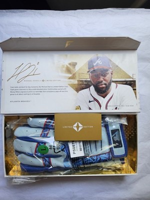 NEW Michael Harris Franklin  Cold Cash  Edition Men s Size LARGE Batting Gloves