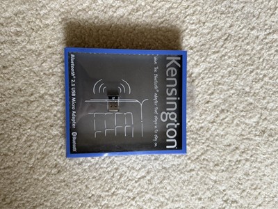 Kensington Bluetooth 2.1 USB Micro Adapter Network adapter EDR Class 2 - NEW