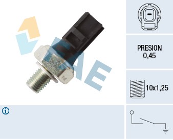 FAE 12614 Oil Pressure Switch for JAGUAR