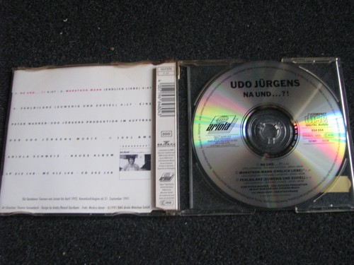 Udo Jürgens-Na und...? Maxi CD-1991 Germany-BMG-664 804 - Imagen 2 de 2