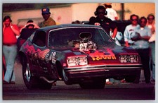 Vintage Jungle Jim Liberman Monza Funny Car Postcard 1970s Revell Drag Racing Vintage Jungle Jim Liberman Monza Funny Car Postcard 1970s Revell Drag Racing