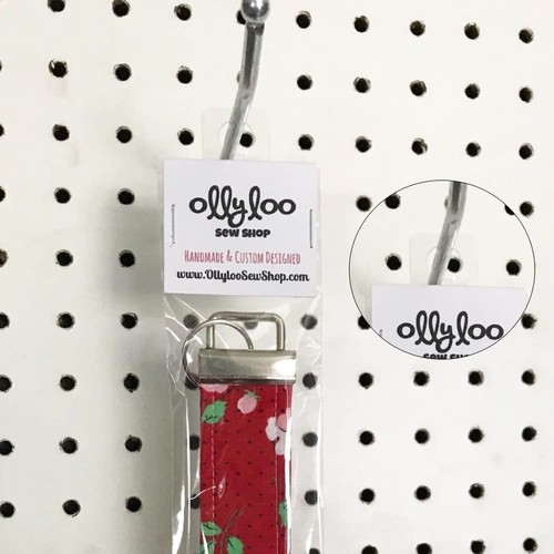 600 Pieces Slot Hole Hang Tabs Plastic Adhesive Hang Tags Hook Wall Merchandi... - Picture 3 of 8