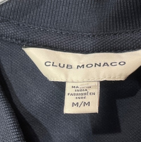 Polo Club Monaco Navy M/M dettaglio tubino misto cotone manica corta uomo top - Foto 4 di 7