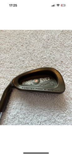 Ping Eye 2 Beryllium Copper Orange Dot Irons 3-9 SW ZZ Lite Stiff Steel Shaft - Picture 10 of 12